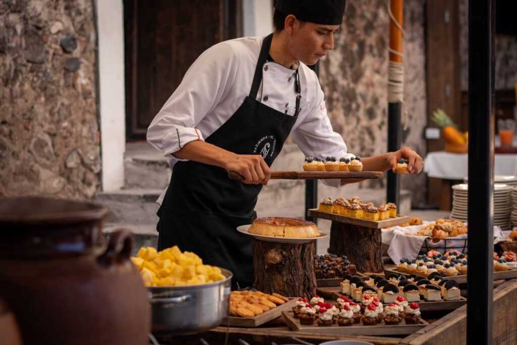 Alimentos y Bebidas, Hotel Hacienda El Salitre, Hotel en Querétaro